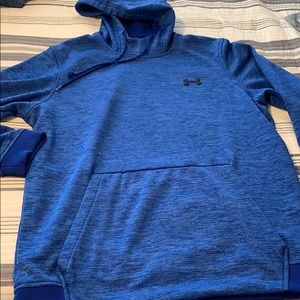 Under armpit hooded sweatshirt